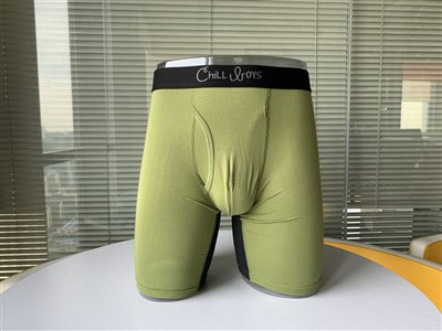 लंबी पैंट पुरुषों के बॉक्सर सांस लेने योग्य कपड़ा