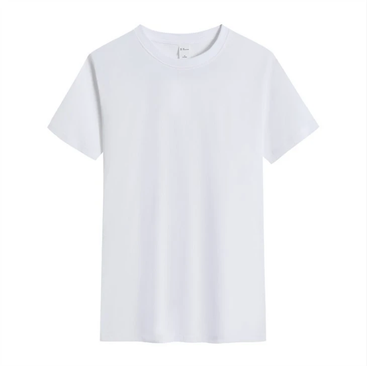 Custom Design Apparel Man O-Neck T-Shirt Blank Organic Cotton T Shirt